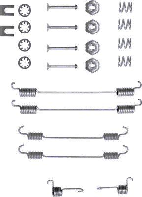 HELLA PAGID Комплектующие, тормозная колодка 8DZ 355 200-371